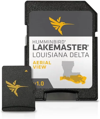 Vista 14 de Humminbird LakeMaster Map SD Card for Fish Finders