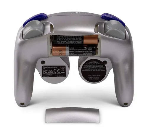 Vista 3 de PowerA Wireless Controller for Nintendo Switch - GameCube Style Silver - Nintendo Switch
