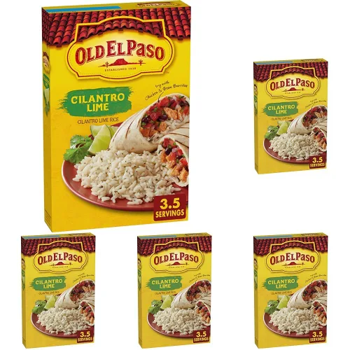 Vista 8 de Old El Paso Arroz sazonado con cilantro y lima, guarnición, 6.2 oz