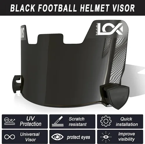 Vista 3 de Visera de fútbol - para cascos de fútbol juvenil y cascos de fútbol para adultos