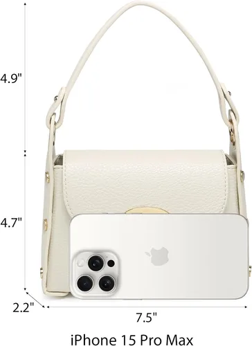 Vista 4 de VONMAY Women Small Crossbody Bag Studded Evening Bags Clutch Purse Mini Satchel Handbag for Wedding Prom Cocktail Party