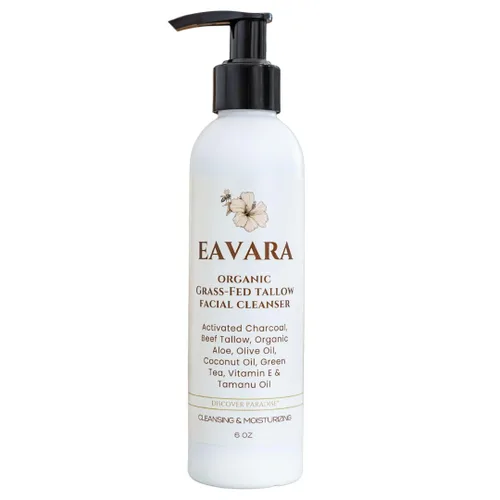 Vista 10 de Jabón facial orgánico – Anti-envejecimiento, hidratante, limpiador diario suave para mujeres y hombres con aceite de coco, aloe vera, carbón