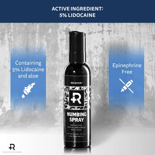 Vista 3 de Recovery Aftercare Spray anestésico (4 fl oz)