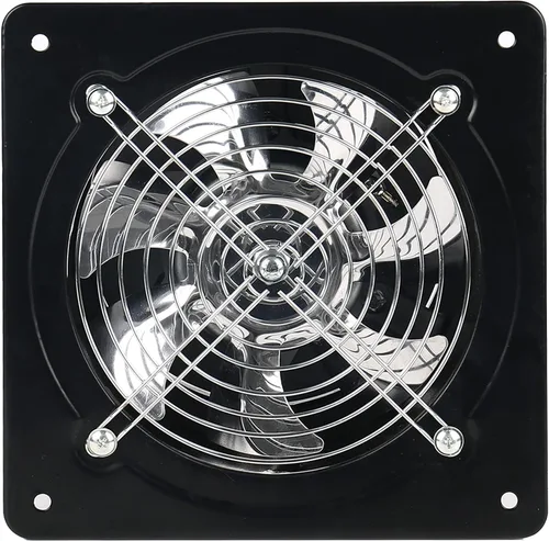 Vista 4 de Ventilador de escape con enchufe, extractor de 8 pulgadas 735CFM a través de la pared con motor de cobre puro ligero, ventilador de ventilación