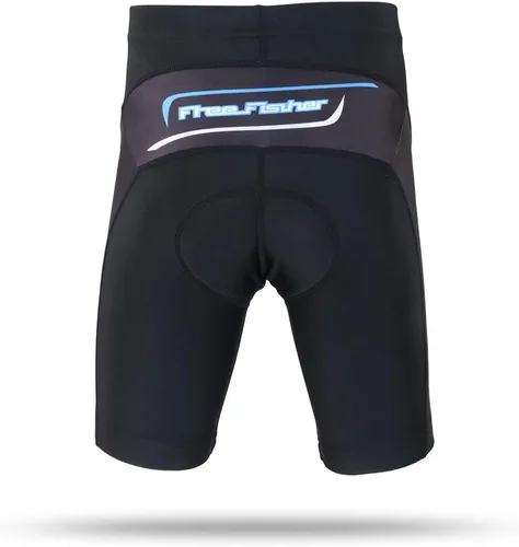 Vista 5 de Camiseta de ciclismo para niños, manga corta, diseño de caricatura de FISHER FREE