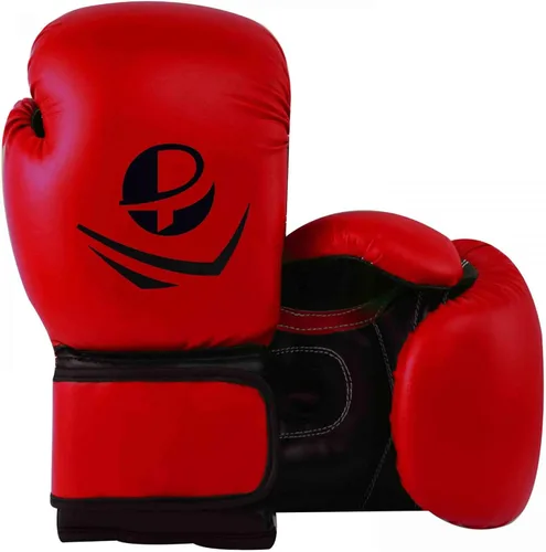 Vista 12 de PFG Guantes de boxeo clásicos para niños Azul