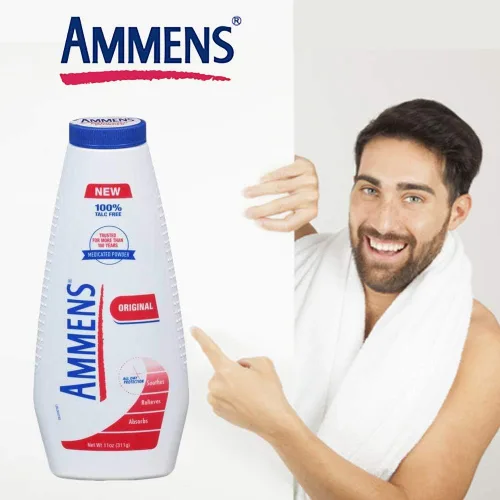 Vista 5 de Ammens Polvo medicado, aroma original, 11 oz.