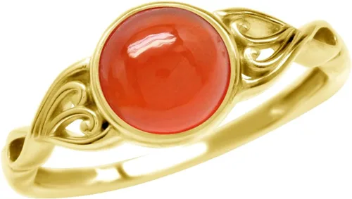 Vista 7 de Silvershake Anillo solitario de plata de ley 925 chapada en oro blanco o amarillo de 0.276 in con forma redonda genuina para mujer Turquesa