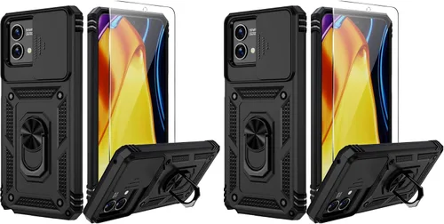 Vista 11 de Funda para Moto G Stylus 5G 2023, (No para la versión 4G), Cubierta para Lente de Cámara, Protector de Pantalla HD, Protección contra Caídas