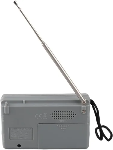 Vista 9 de Radio de bolsillo portátil AM FM, radios de transistor compactas, la mejor recepción, altavoz, conector para auriculares, larga duración, 2 pilas AA