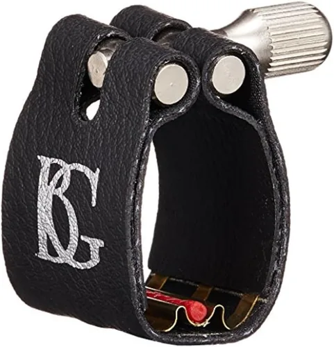 Vista 8 de BG L11BG - Ligadura tradicional para saxofón alto con tapa chapada en oro