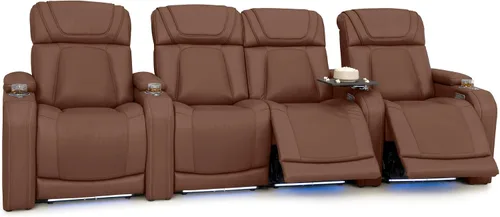 Vista 22 de Seatcraft Caliente Asiento de cine en casa Tabaco Sillón Individual