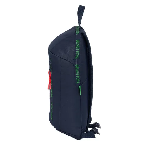 Vista 3 de Mochila Benetton Together Azul marino 22 x 39 x 10 cm