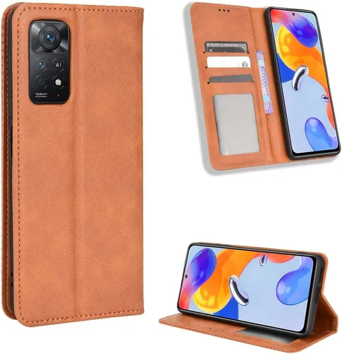Vista 8 de Funda para Xiaomi Redmi Note 11 Pro 4G Caso,Funda para Xiaomi Redmi Note 11 Pro 5G Funda de cuero,Funda para Xiaomi Redmi Note 11 Pro 4G Funda Flip
