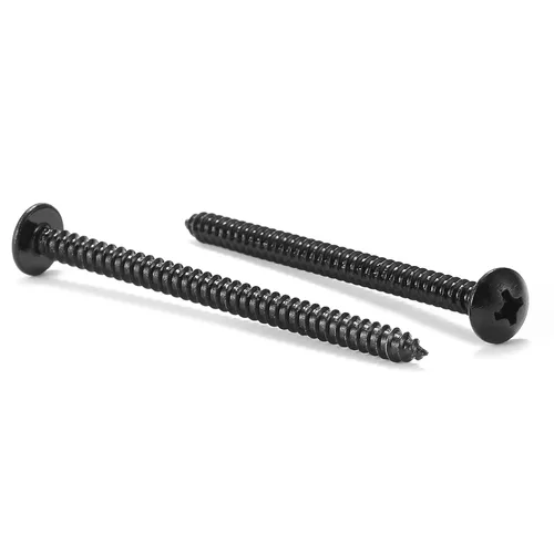 Vista 12 de Tornillo de madera de cabeza de cerradura de 1 x 4, 100 piezas, tornillo Phillips de acero inoxidable 18-8 (304) de autorroscado rápido con óxido