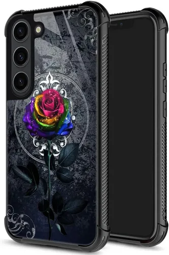 Vista 40 de ZHEGAILIAN Funda para Samsung Galaxy S23 Ultra, protección de grado militar, esquinas a prueba de golpes, funda antiarañazos para Samsung Galaxy S23