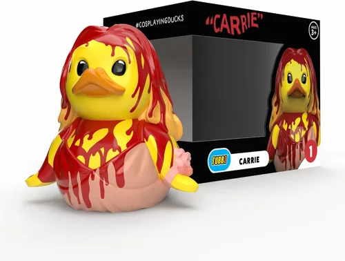 Vista 24 de TUBBZ Edición en caja: Horror - Figura de vinilo de pato de goma de Annabelle Cosplaying