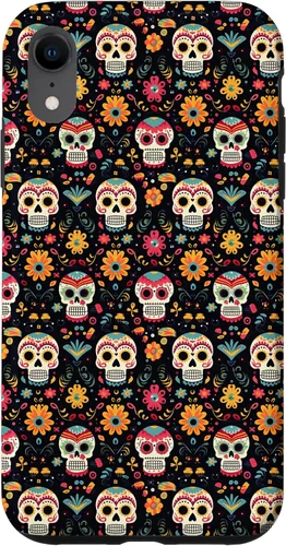Vista 8 de Funda para iPhone 14 Skull México 100