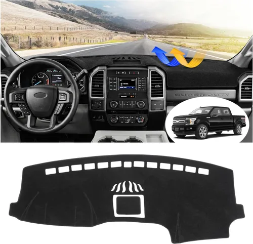 Vista 43 de FIILINES Cubierta para tablero Compatible con Mazda 3 2010-2013 Accesorios Tapete para tablero para Mazda 3 Accesorios Tapete para salpicadero