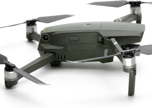 Vista 2 de Wrapgrade Poly Skin para DJI Mavic 2 Unidad Principal (Verde Ejército)