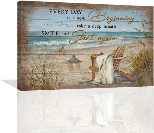Vista 18 de Arte de pared motivacional, diseño rústico de girasol, colibrí, decoración de pared de baño, con citas inspiradoras "Always Stay Humild" y Kind