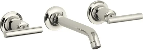 Vista 26 de Kohler T14413-4-BGD Purist - Grifo de pared para lavabo Negro mate