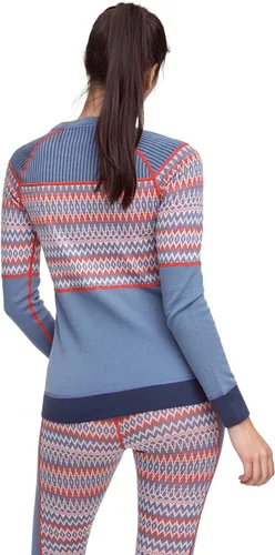 Vista 2 de Kari Traa Silja - Camiseta térmica de manga larga para mujer, 100 % lana merina