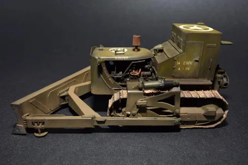 Vista 8 de MiniArt Modelos US Blindado Bulldozer Modelo Kit (escala 1:35)