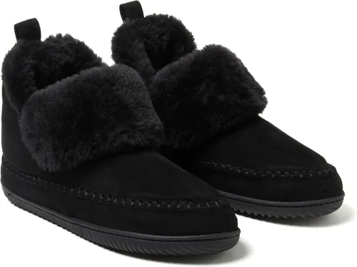 Vista 6 de Dearfoams Alpine Moritz - Pantuflas para mujer con soporte de arco para exteriores