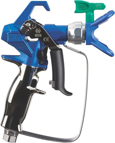 Vista 2 de Graco 17Y043 Contratista PC Airless Paint Spray Gun w/RAC X LP517 Switchtip