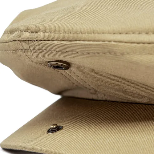 Vista 6 de Hombres Ivy Cap Algodón Sarga Newsboy Flat Cap