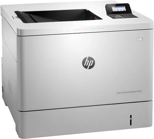 Vista 2 de HP Color Laserjet Enterprise M553DN Impresora dúplex (B5L25A), color blanco, 18.9 x 18 x 15.7 pulgadas