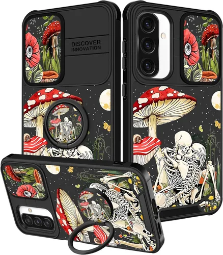 Vista 186 de Funermei para Samsung Galaxy Z Flip 4 Funda - Funda de Teléfono Bonita para Mujeres y Niñas con Mariposas Bonita Estética Femenina Diseño