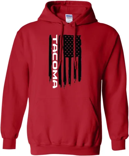 Vista 4 de Sudadera con capucha Tacoma American Flag para hombre