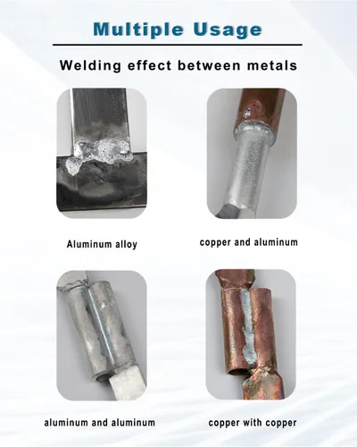 Vista 2 de 25 varillas de soldadura de aluminio, varillas de soldadura de aluminio para antorcha de propano, varillas de soldadura de aluminio para alú
