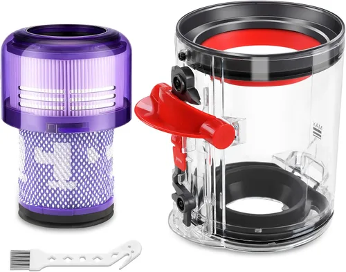 Vista 10 de Lemige V11 V15 filtro de vacío contenedor de polvo de repuesto para Dyson