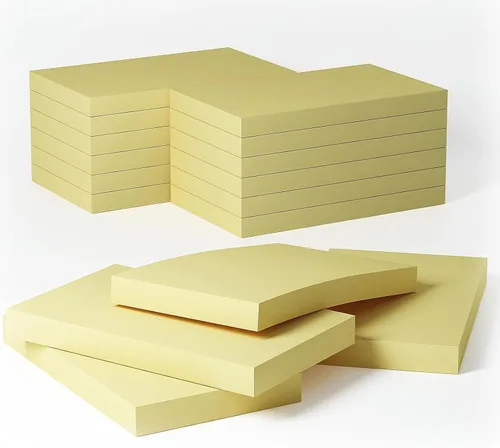Vista 16 de 480 hojas 7,6 x 12,7 cm Notas adhesivas grandes, 6 blocs surtidos de notas autoadhesivas para cuaderno, oficina, escuela y hogar, 80 hojas/bloc