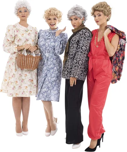 Vista 6 de The Golden Girls - Disfraz de cosplay para adultos con licencia oficial de Sophia, talla XL