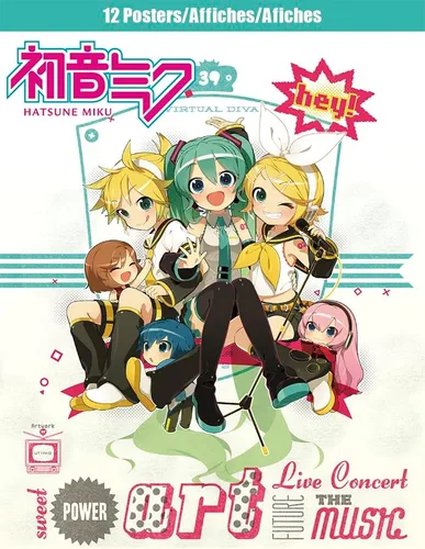 Vista 2 de Libro de Pósteres Hatsune Miku