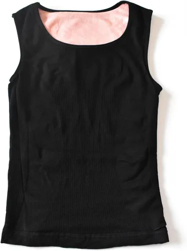 Vista 2 de Aodrusa Ropa interior de algodón con forro polar térmico para mujer, camiseta sin mangas