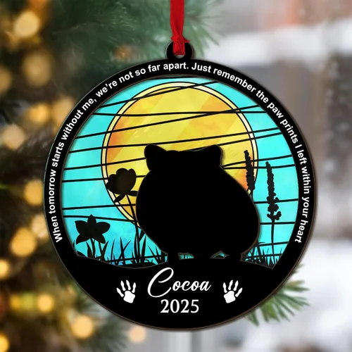 Vista 16 de Atrapasoles conmemorativo para gatos, regalo de condolencia de mascotas, regalo de condolencia de gatos, recuerdos de recuerdo de mascotas, regalos