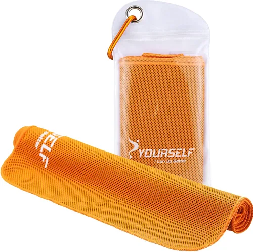 Vista 8 de Toalla refrigerante Syourself para un alivio instantáneo: toalla refrescante de 40 pulgadas x 12 pulgadas para jugar bolos o hacer ejercicio o yoga