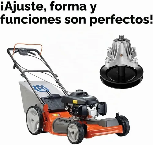 Vista 6 de 918-04822B - Conjunto de husillo para cortacésped Cub Cad et LTX 1040, husillo de cubierta compatible con cortacéspedes Craftsman Troy Bilt Pony