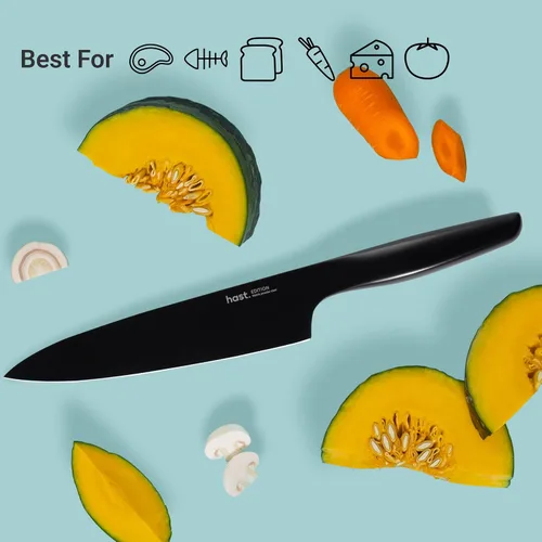 Vista 2 de HAST Edition - Juego de cuchillos de cocina de alta calidad de 4 piezas, juego de cuchillos profesionales ultra afilados, acero en polvo avanzado