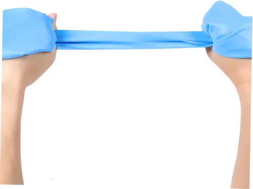 Vista 5 de 3 bandas de resistencia para yoga y entrenamiento de fuerza, bandas elásticas con alta elasticidad y resistencia para brazos, espalda, piernas