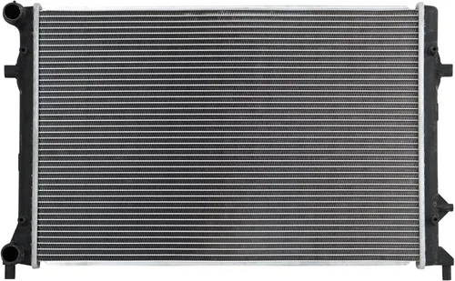 Vista 101 de TRQ Radiador de núcleo de aluminio de 1 fila Compatible con Subaru WRX STI 2.5L Turbo AWD 2015-2020