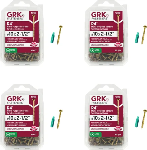 Vista 21 de GRK 103133#10 x TORNILLOS MULTIUSOS R4™ de 2-1/2" 80