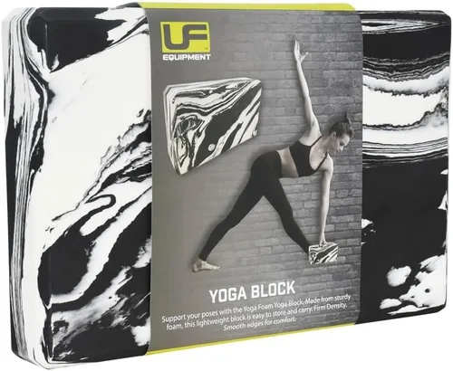Vista 2 de ND Sports Reydon Yoga Block 30 X 20 X 5 Cm Espuma Negro/Blanco