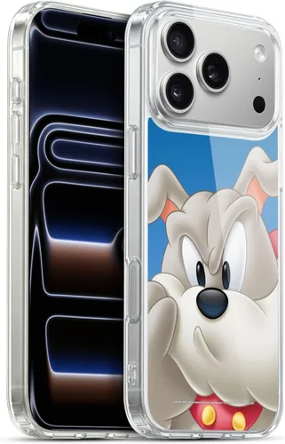 Vista 97 de Head Case Designs Funda de gel de cara completa con licencia oficial de Tom y Jerry Jerry [protección de grado militar] compatible con Apple iPhone