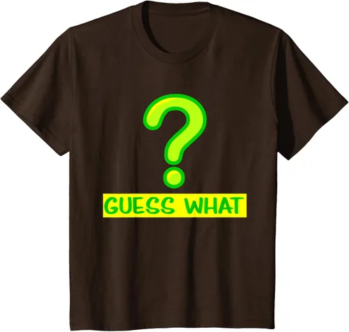 Vista 31 de Question Mark playera Guess What playera, hombre XL, Púrpura